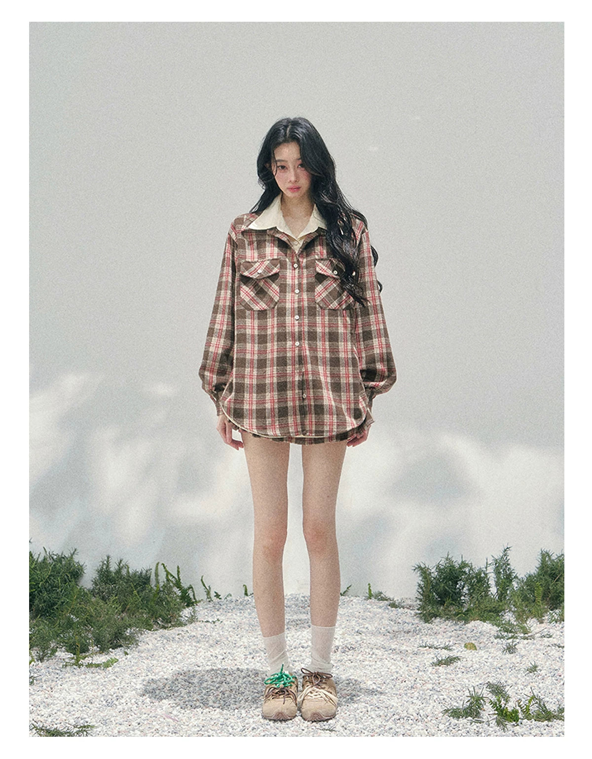 Coffeehouse Vintage Plaid Set