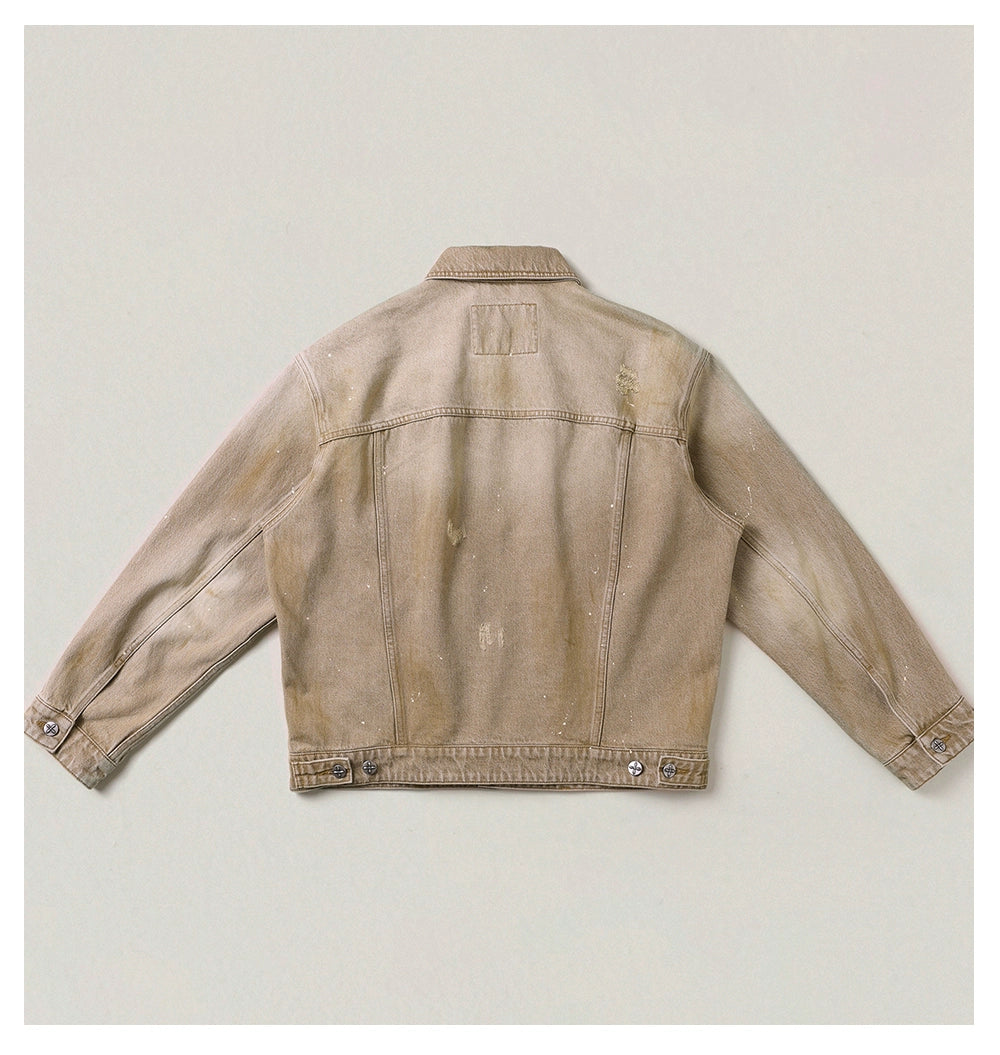 Wild Continent Handcrafted Oversized Denim Jacket
