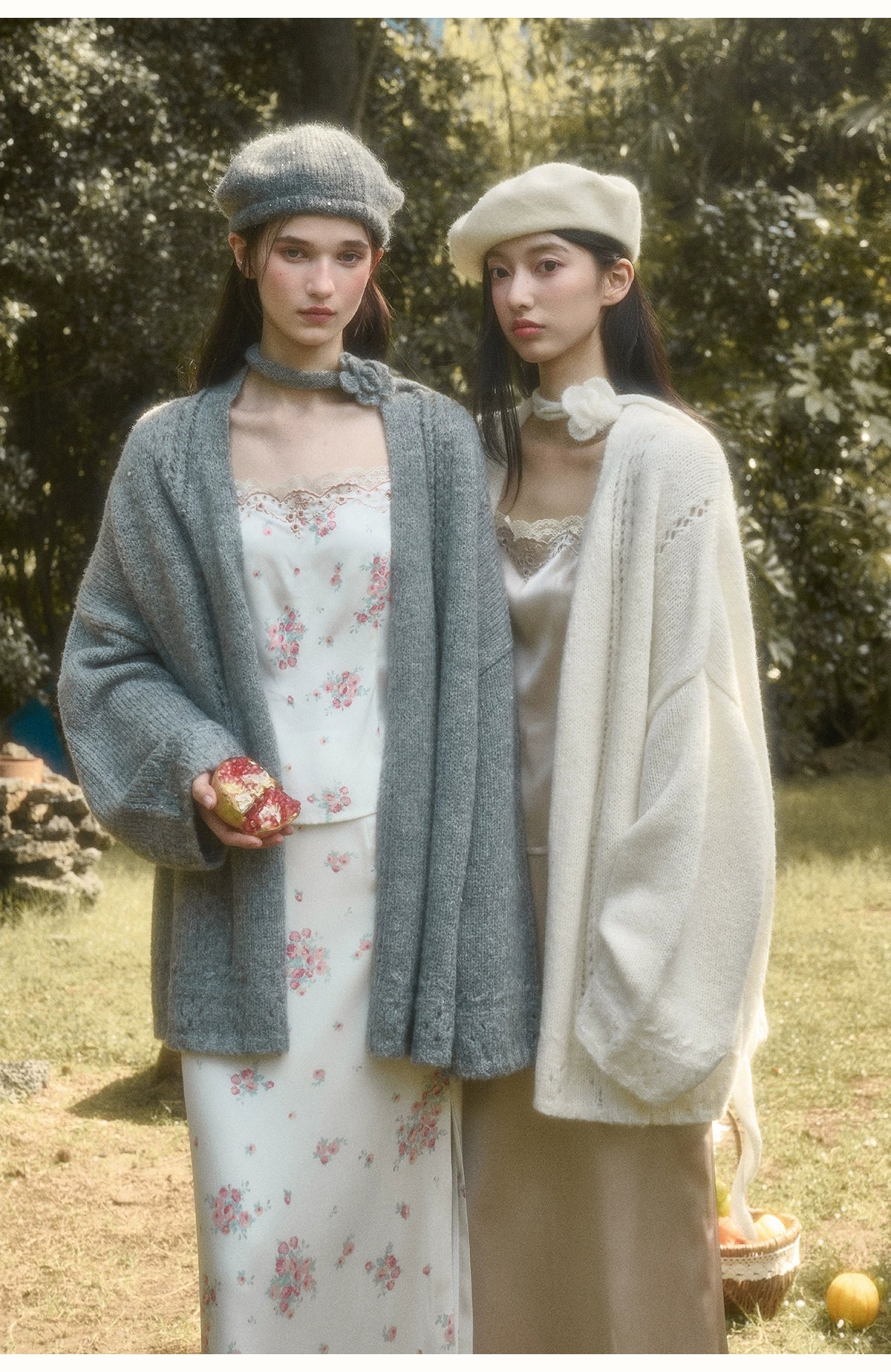 Cosagach Air Mohair Knit Cardigan
