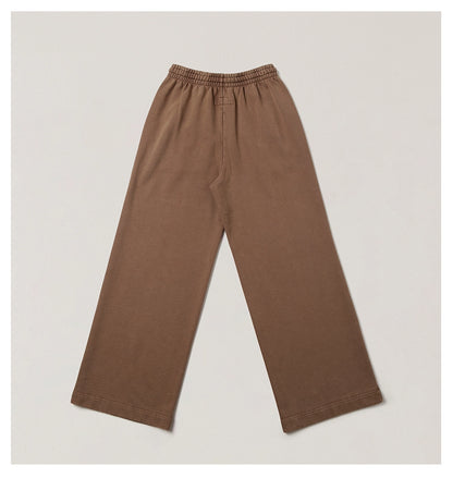 Cross Emblem Tower Wide-Leg Sweatpants