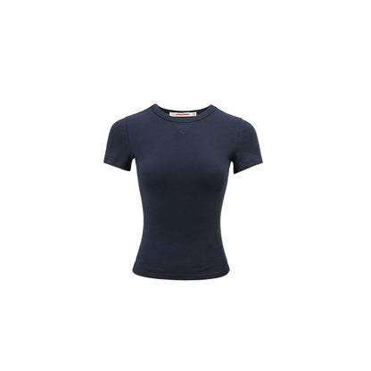 Slim Fit Straight Shoulder T-shirt - CHINASQUAD