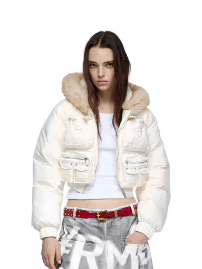 24ANS Structured Pocket Down Jacket – Down