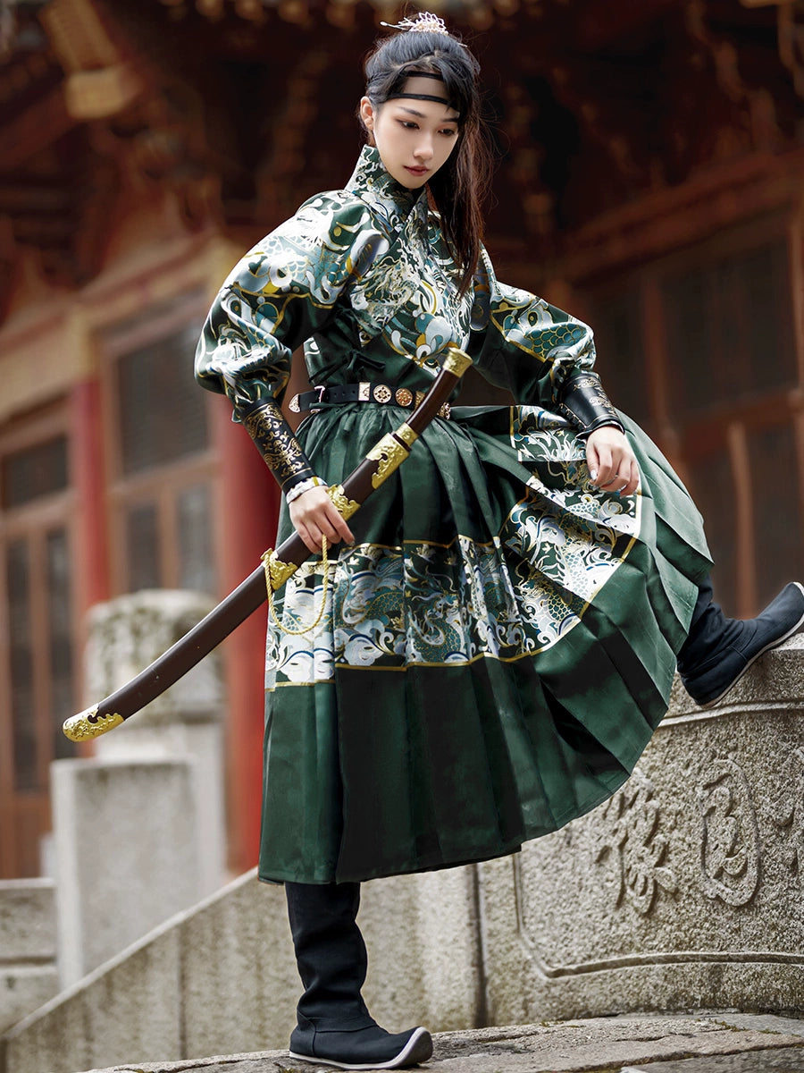 ”水龙吟“ Flying Fish Hanfu Set - CHINASQUAD