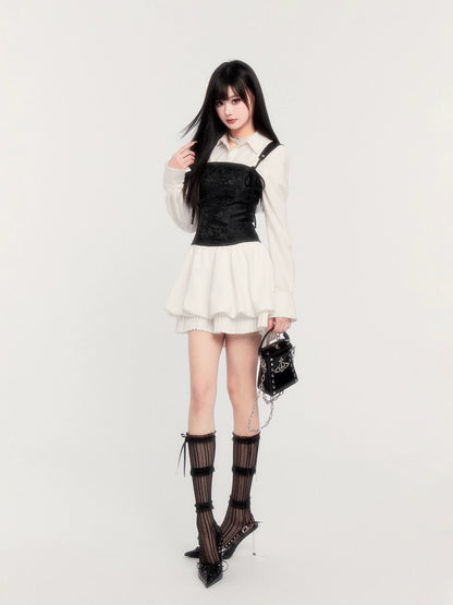 Prelude Pleated Princess Camisole Dress