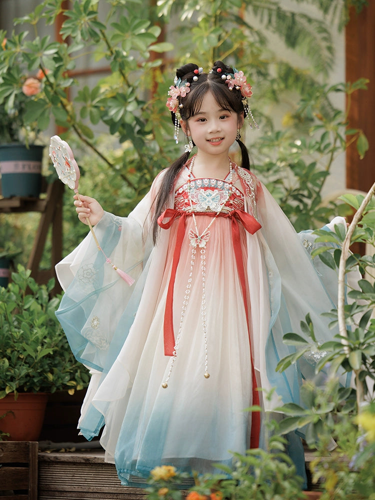 &quot;玄鸟惊云&quot; Hanfu for Kids