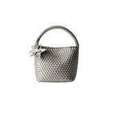 Large Woven Hobo Tote Shoulder Bag ECODAY