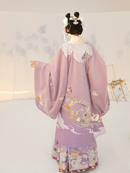 &quot;玉兔少女&quot; Modern-style Hanfu Pifeng