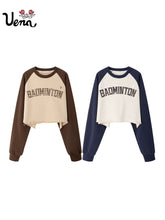 Badminton Cropped Long Sleeve T-shirt - CHINASQUAD