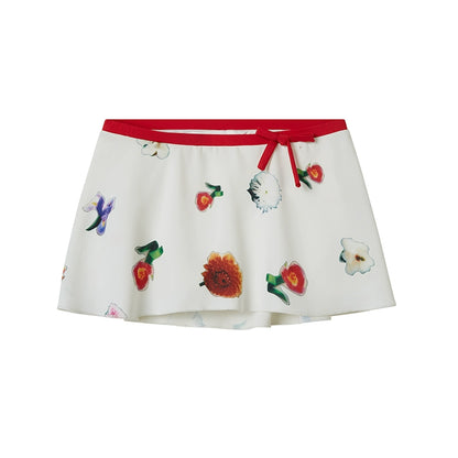 Kiki Printed Mini skirt