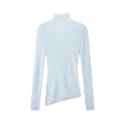 &quot;Djembe Series&quot; Meghan High-Neck Long-Sleeve Knit Sweater - CHINASQUAD