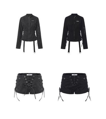 Enzyme-Washed Grunge Set
