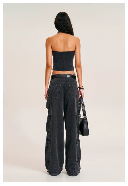 Storm Washed Strapless Bustier
