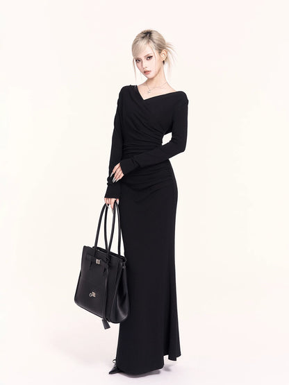 Sculpting Silhouette Muse Mermaid Maxi Dress