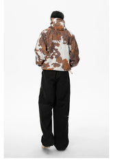 Animal Print Hooded Jacket - CHINASQUAD