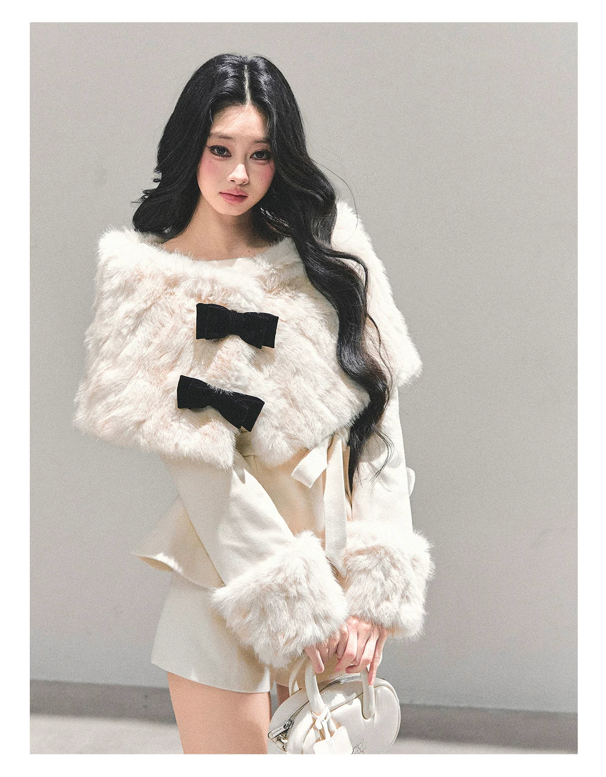 Light Luxury Cape Three-Piece Set