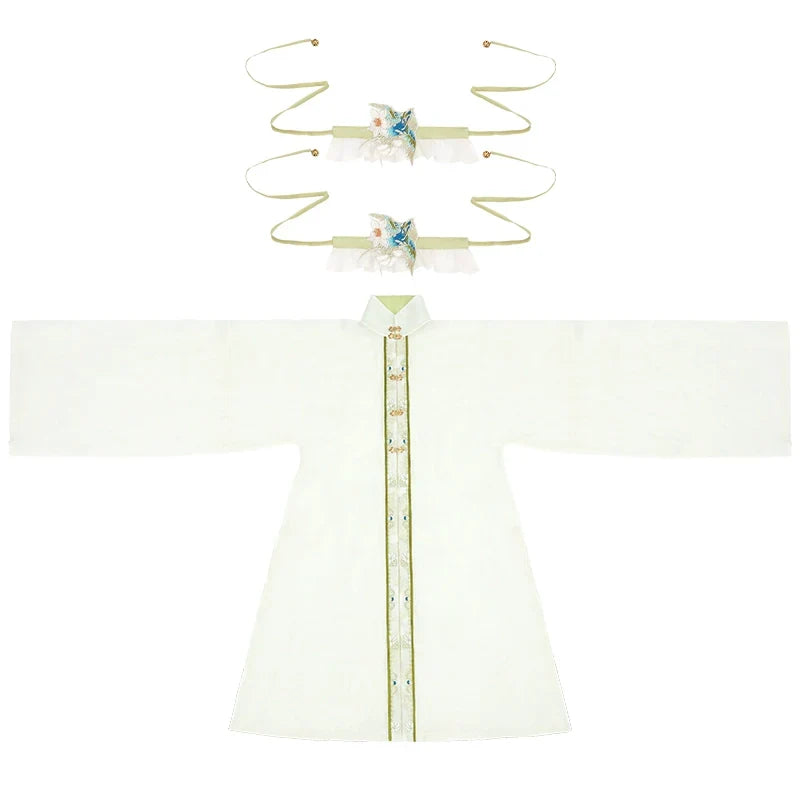 (Final Sale) "青鸟还川" Modern-style Hanfu Set