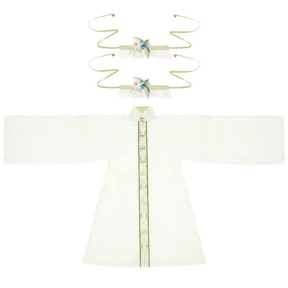 (Final Sale) "青鸟还川" Modern-style Hanfu Set