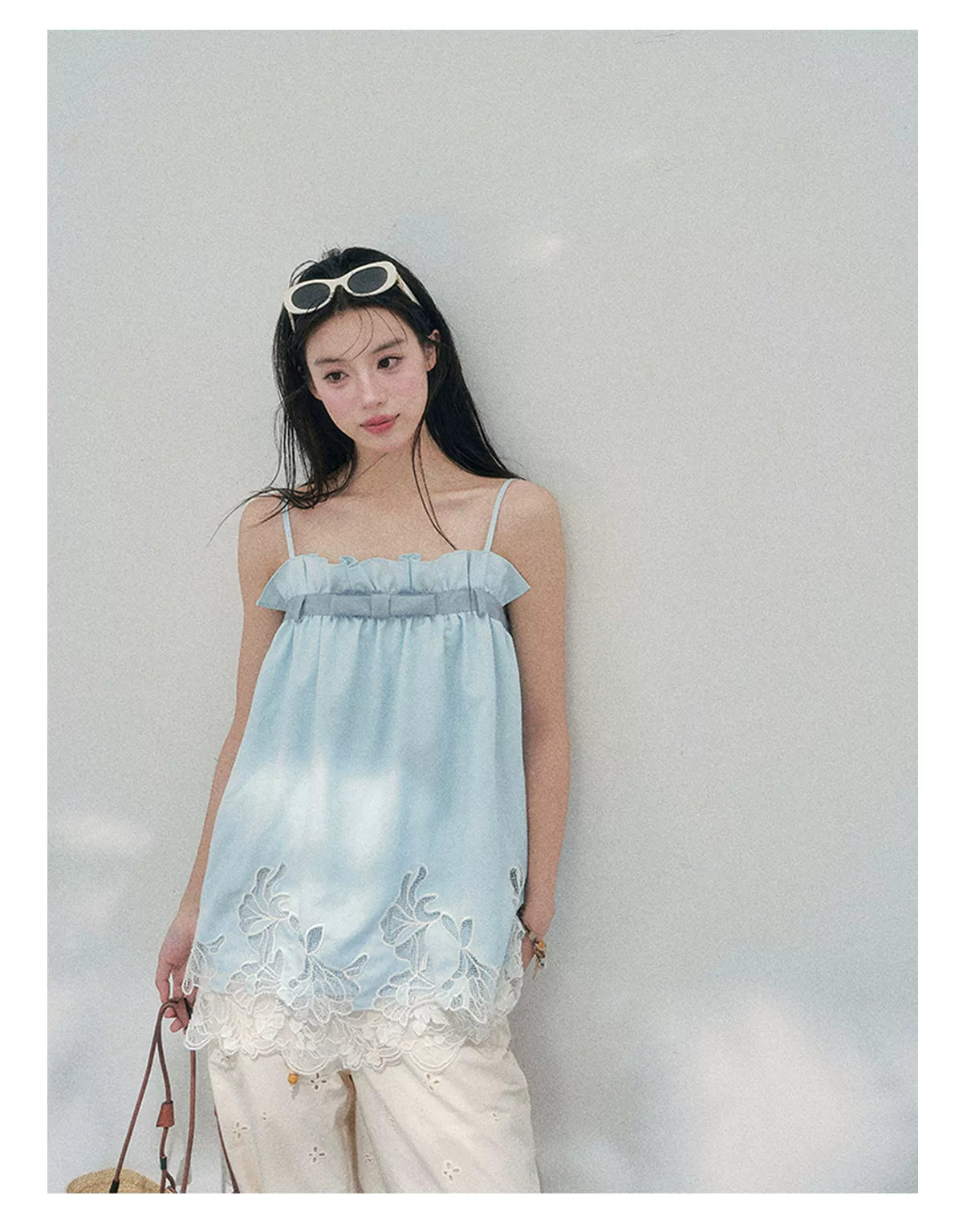 Bouquet Summer Lace Camisole Top