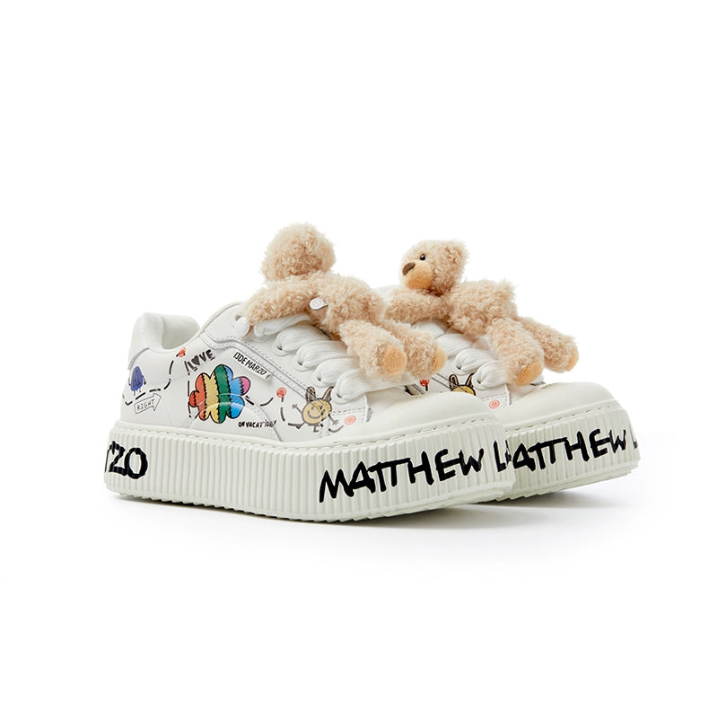 Matthew Langille Bear Biscuits Sneakers