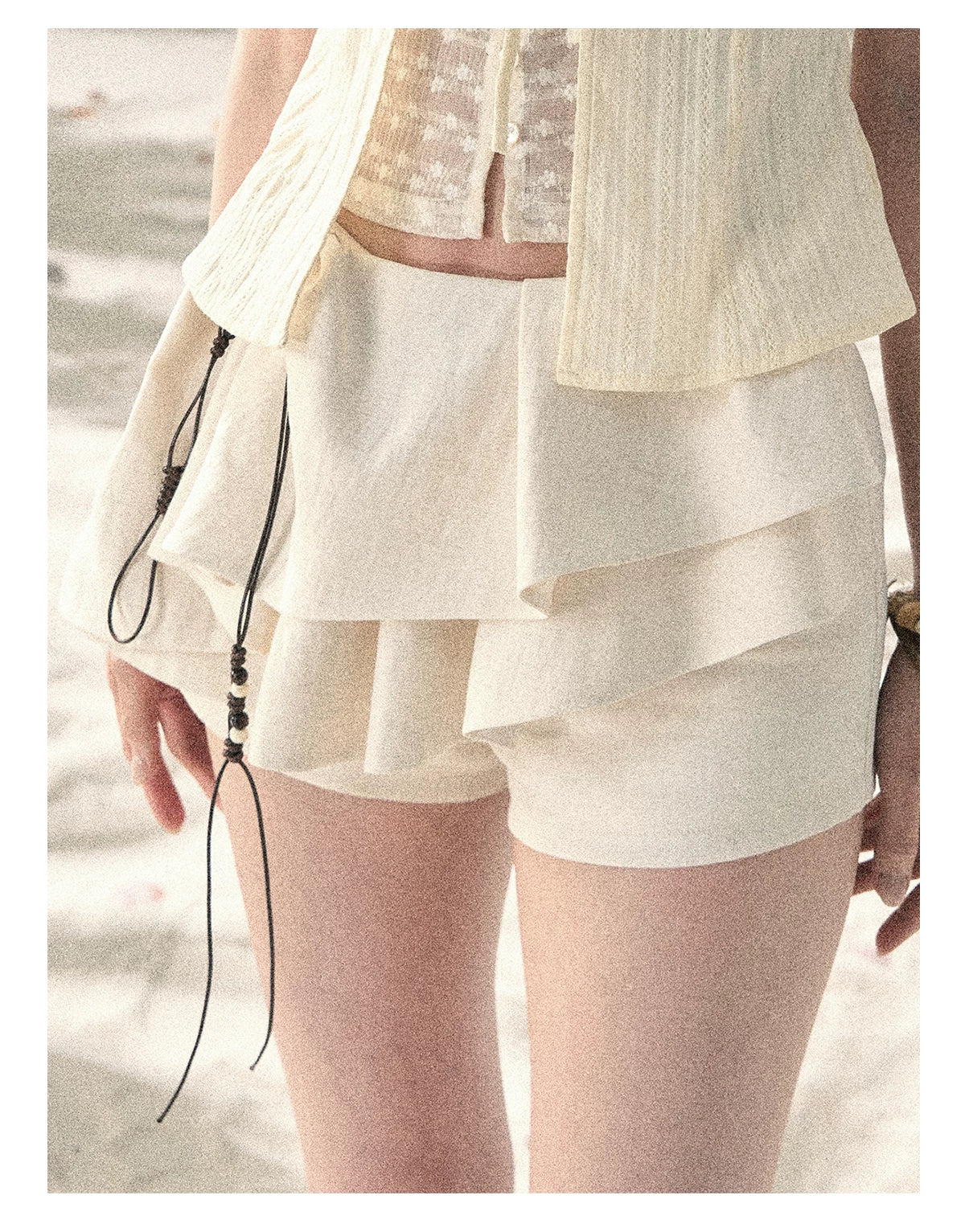 Layered Ruffle Mini Skirt
