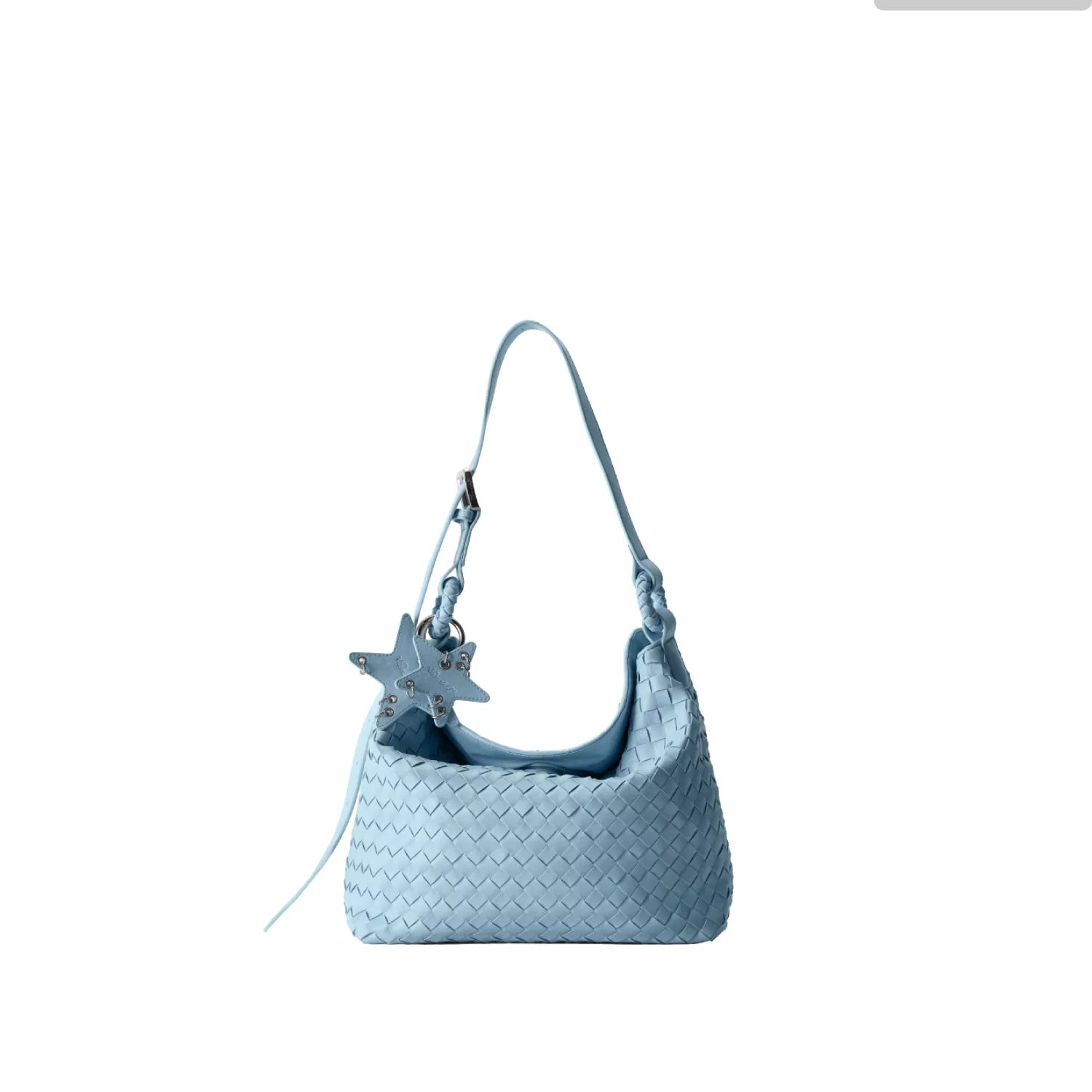 Oversized Woven Suede Tote Shoulder Bag ECODAY
