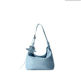 Oversized Woven Suede Tote Shoulder Bag ECODAY