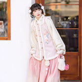 "花月兔"Ming-Dynasty Hanfu Set - CHINASQUAD