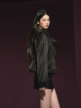 Neckline Tie Striped Sun-Protective Jacket & Skirt Set - CHINASQUAD
