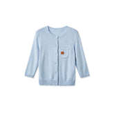 Cashmere Round Neck Regular Shoulder Cardigan - CHINASQUAD