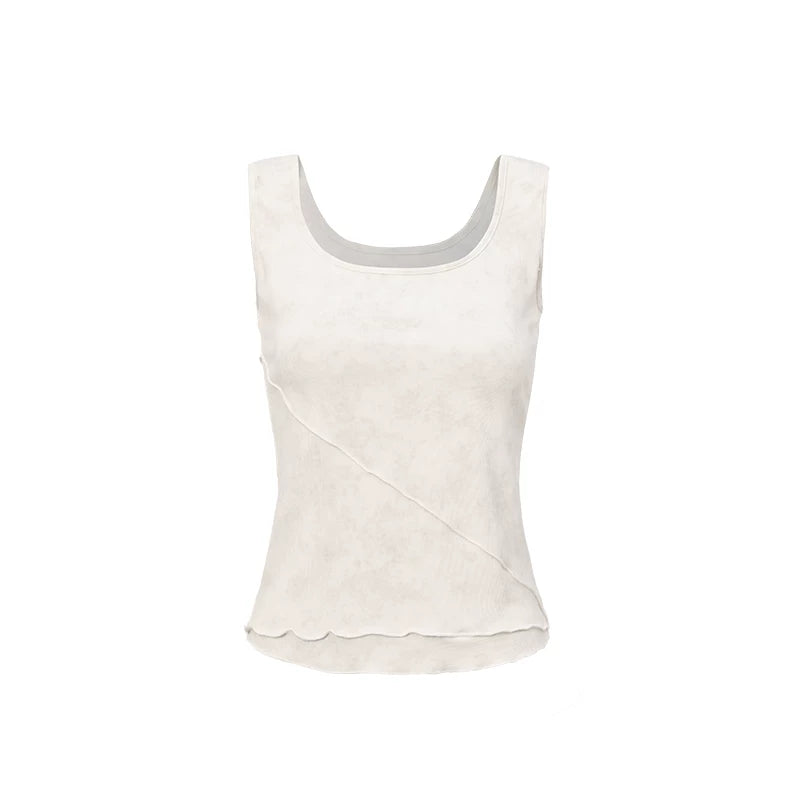Curve-Panel Slim-Fit TENCEL™ Tank Top