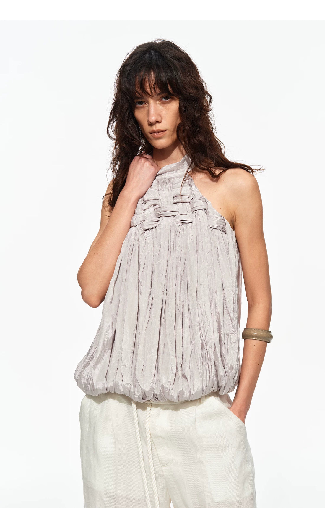 Handwoven Halter Bubble Tank