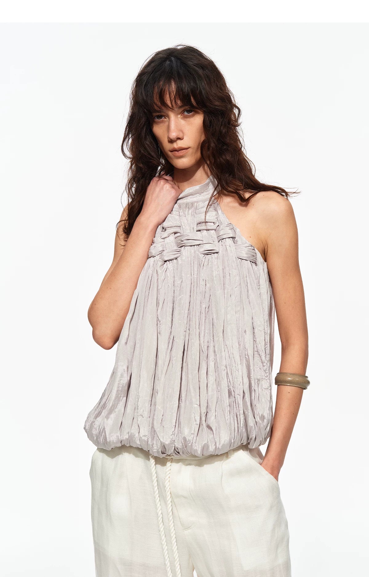 Handwoven Halter Bubble Tank