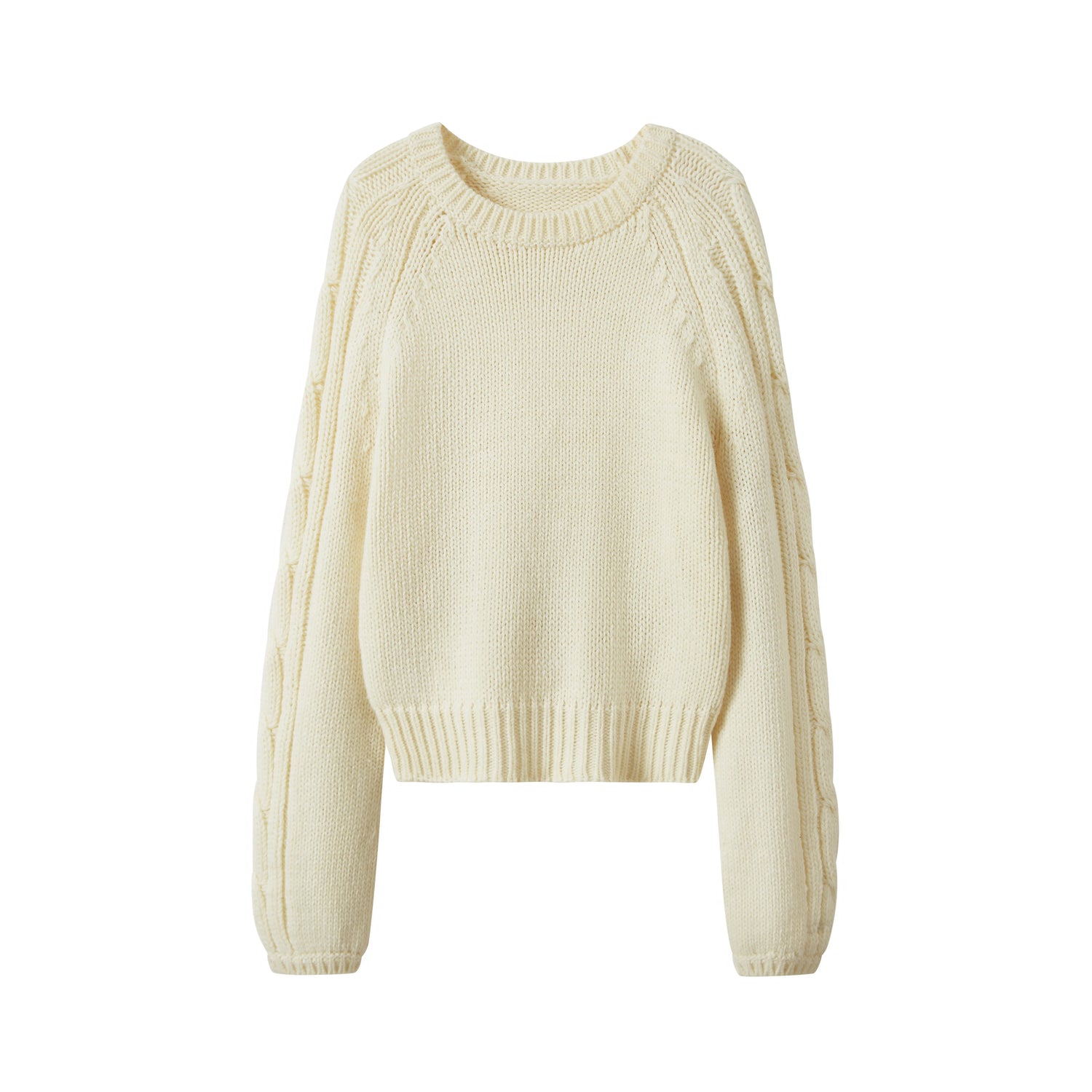 Pullover Raglan Sleeve Sweater Set