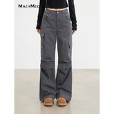 Ruched Cargo Pants - CHINASQUAD