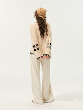 Hollow Out Pullover Crochet Crewneck - CHINASQUAD