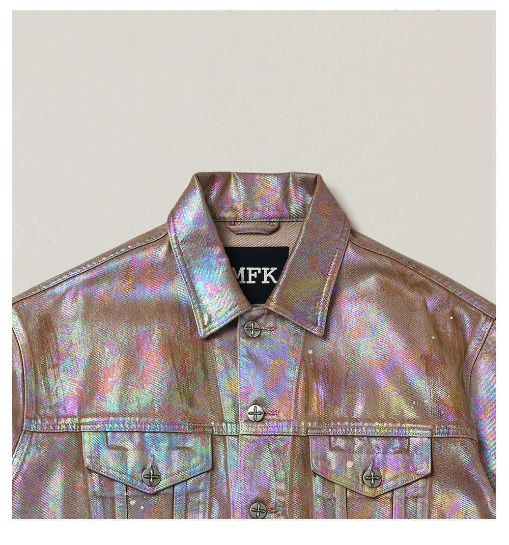 Wild Continent Handcrafted Oversized Denim Jacket