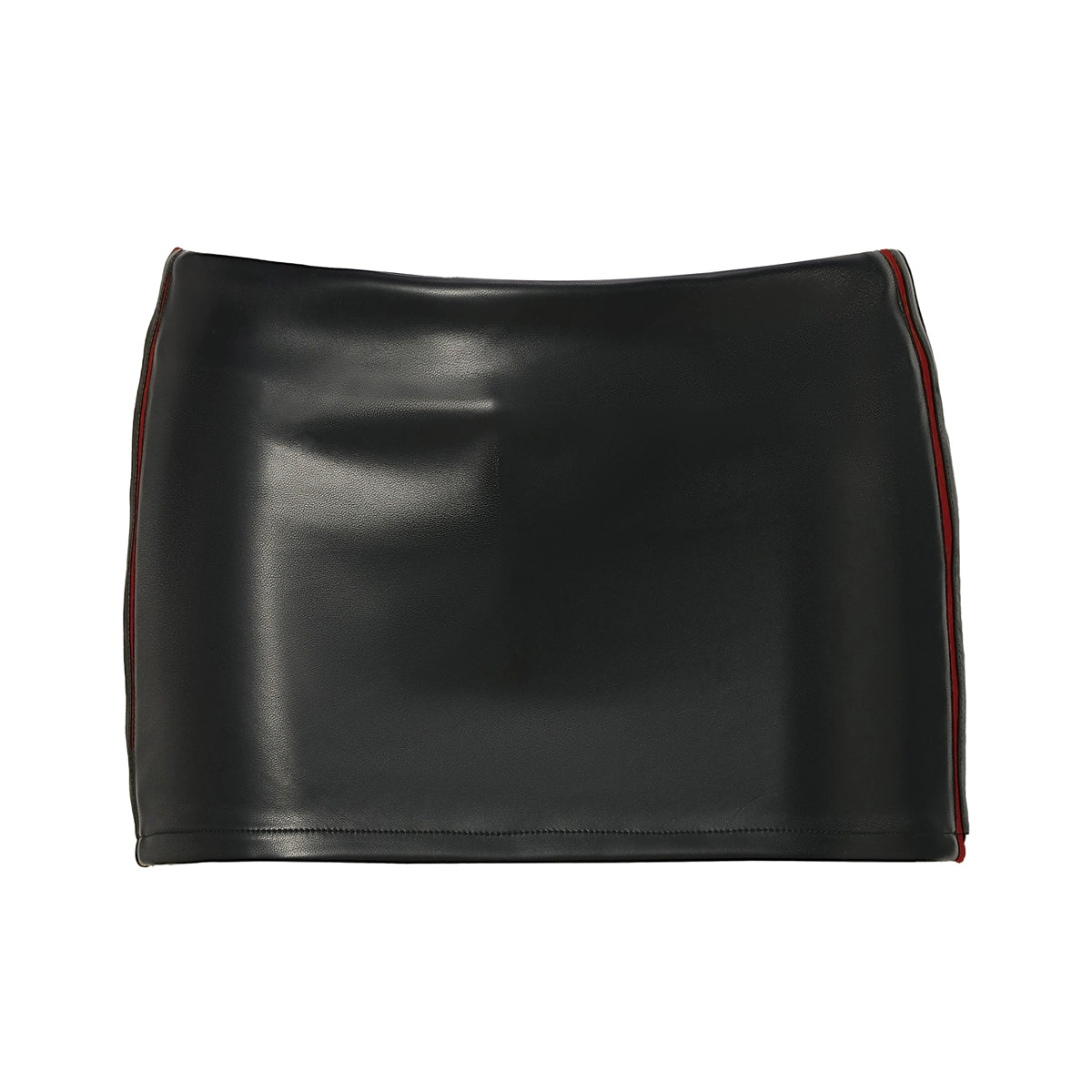 Contrast-Panel Halter Mini Skirt Set