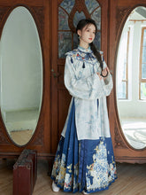 "青花碎玉" Ming Dynasty Hanfu Set - CHINASQUAD