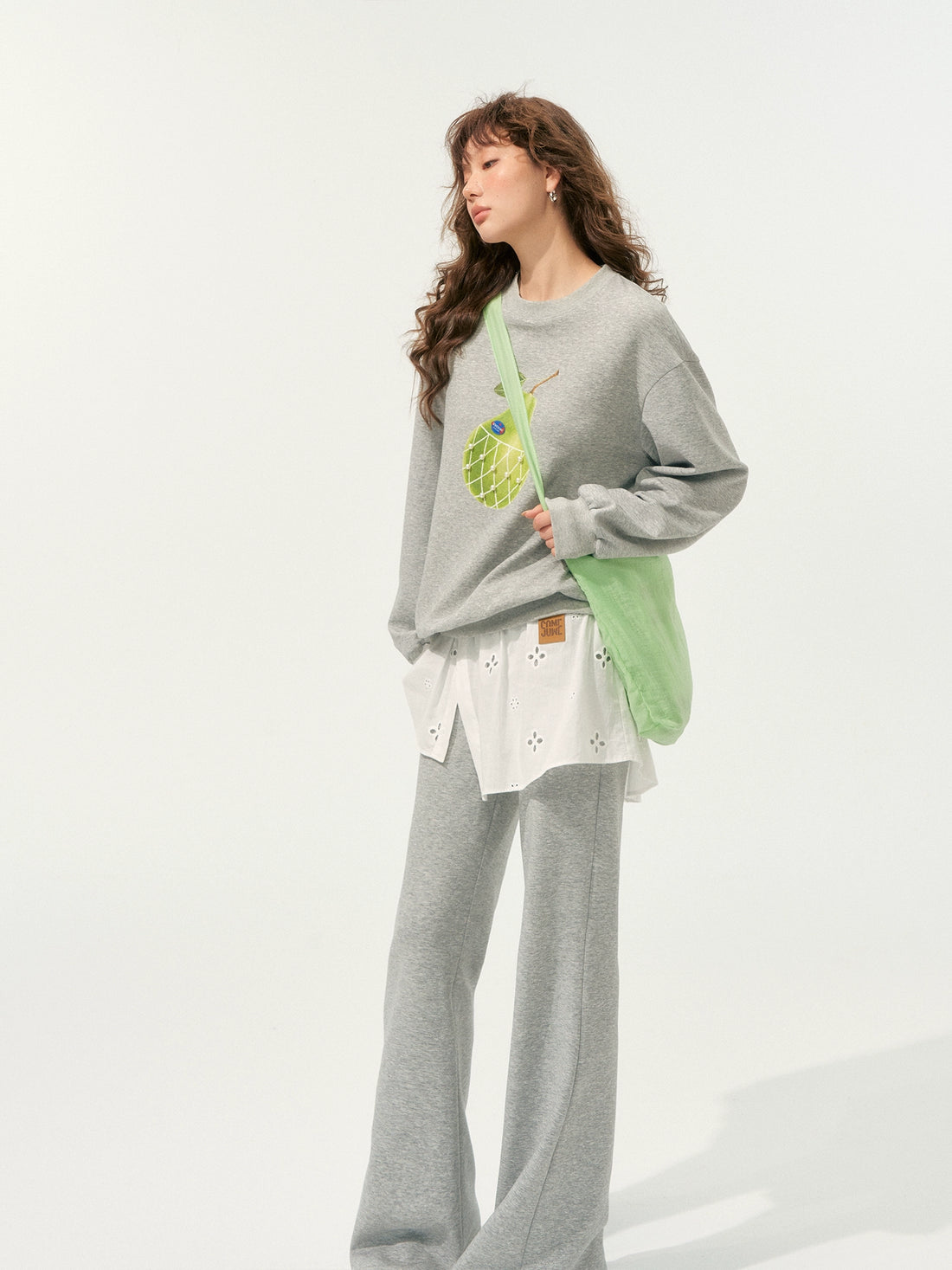 Pear Printed Sweatshirt