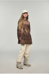 Leopard Print Oversized Shirt - CHINASQUAD