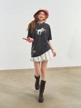 Spotted Puppy Printed Short Sleeve T-shirt - CHINASQUAD
