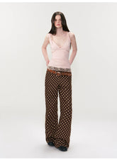The NeverMore Vintage Studded Leather Belt NeverMore