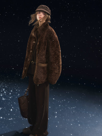 Reversible Sherpa Fleece Jacket