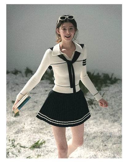 Delhi Academy Polo Knit Set