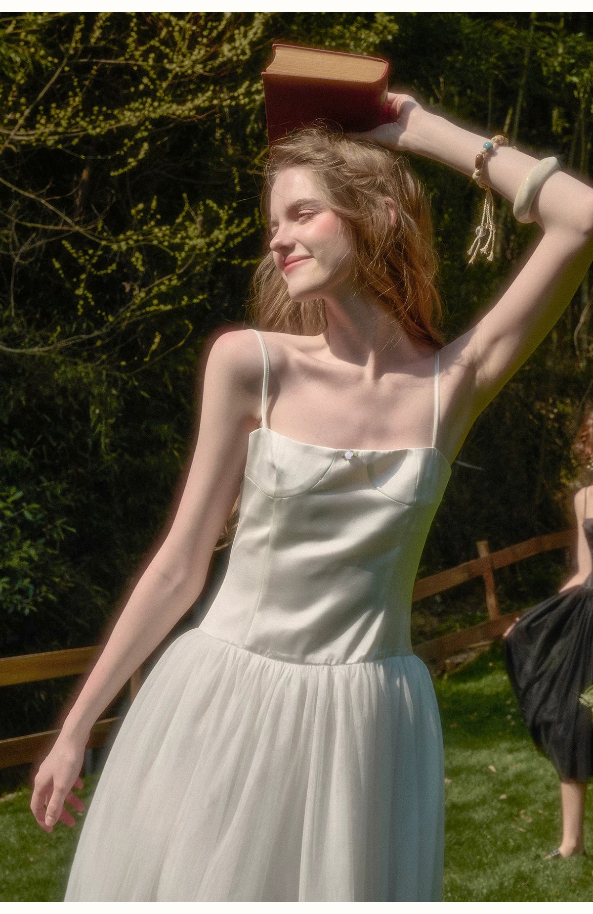 French Ballet Tulle Cami Maxi Dress