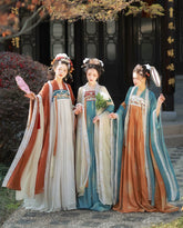 "春宫曲"Tang-Dynasty Hanfu Set - CHINASQUAD