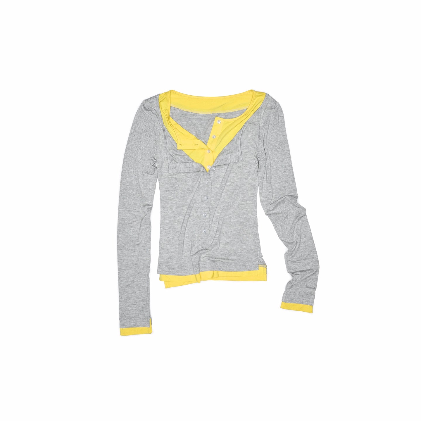 Colorblock Henry Cardigans