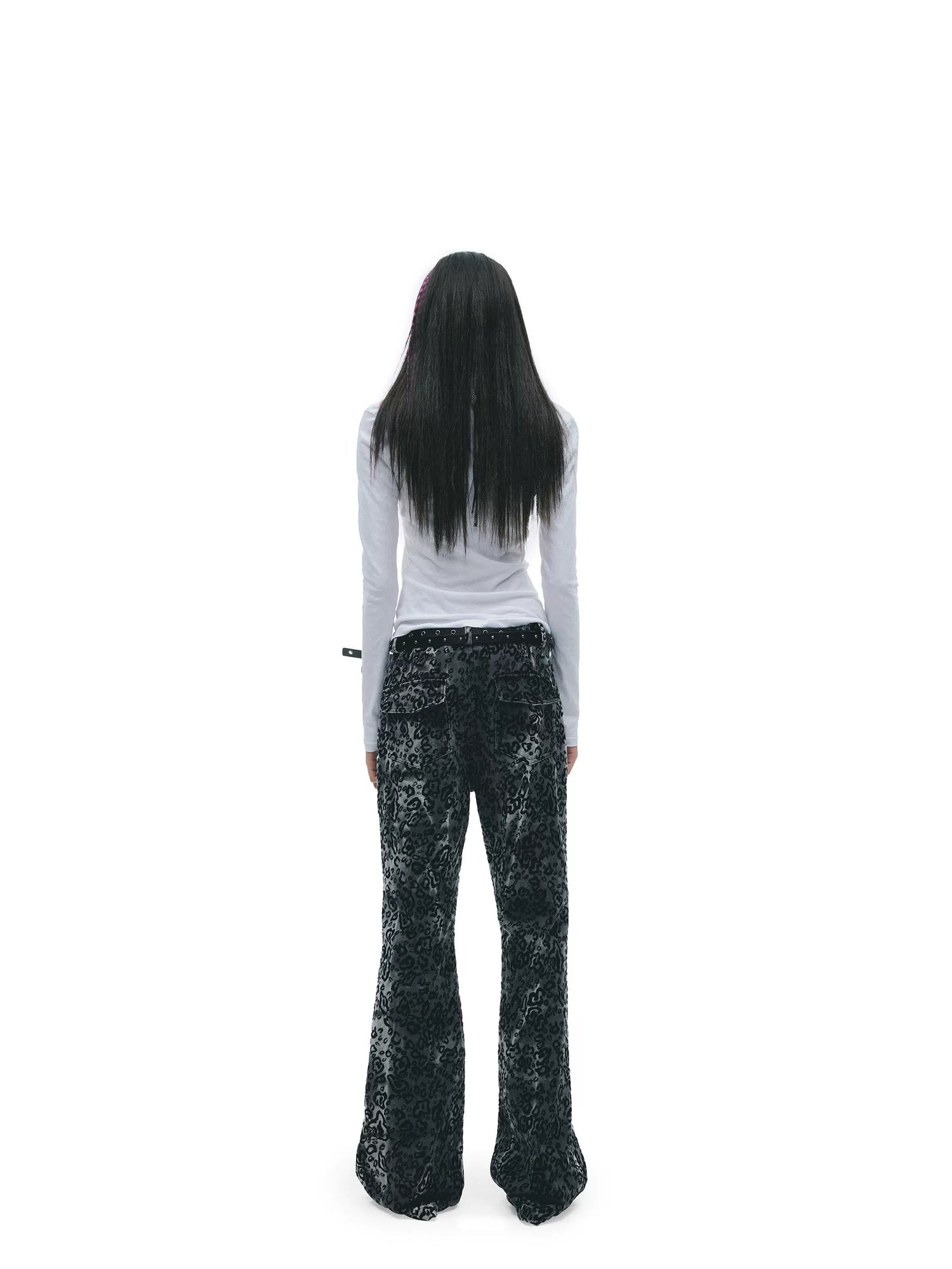Y2K Grunge Washed Off-Shoulder Layered Long Sleeve Top