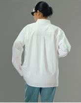 White Long-Sleeve Shirt - CHINASQUAD