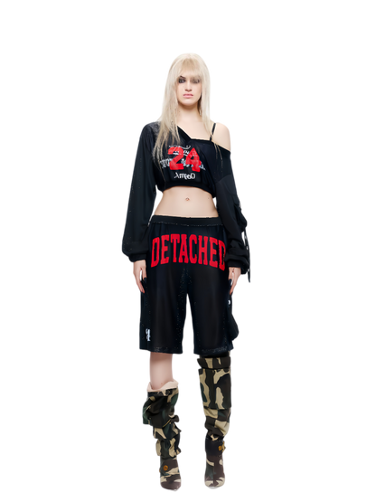 Convertible Asymmetric Two-Piece Set